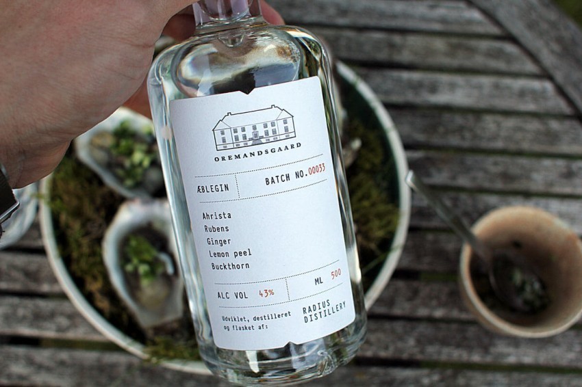 Radius Distillery Østers og Gin Radius Distillery Østers og Gin