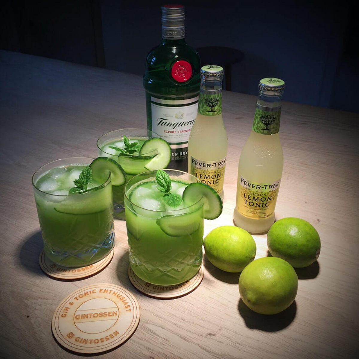 Cucumber Ginger Gin Fizz - Gintossen - Gin &amp; Tonic Enthusiasts