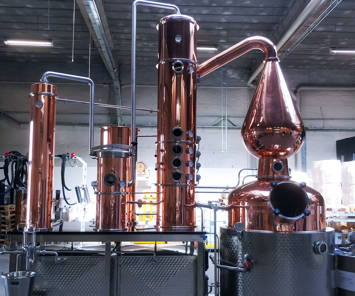 Smukke Bertha på Copenhagen Distillery