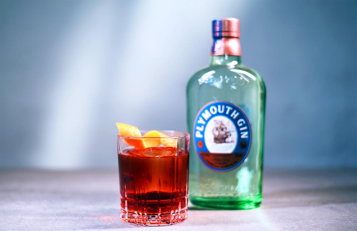 Plymouth Gin er også fantastisk som Negroni