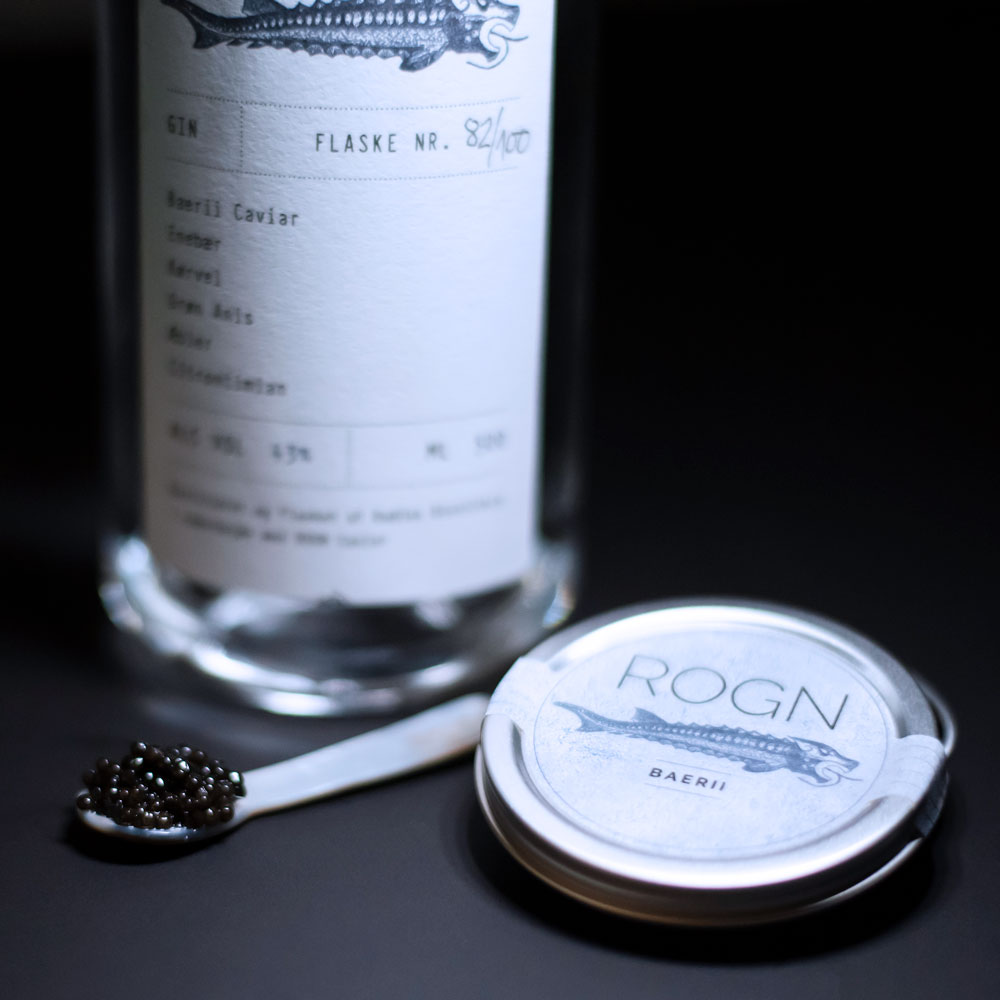 ROGN Caviar Gin & Baerii Caviar