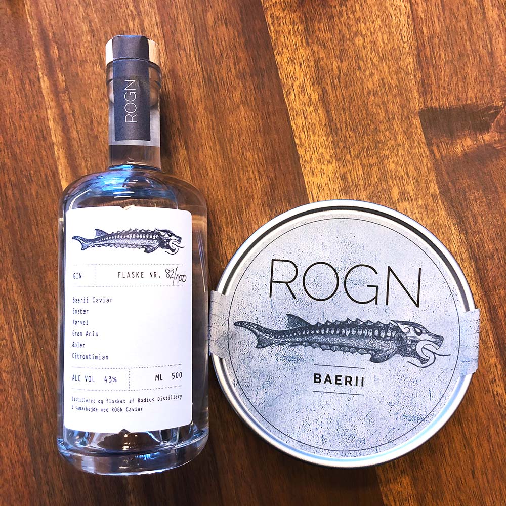 ROGN Caviar Gin & Baerii Caviar