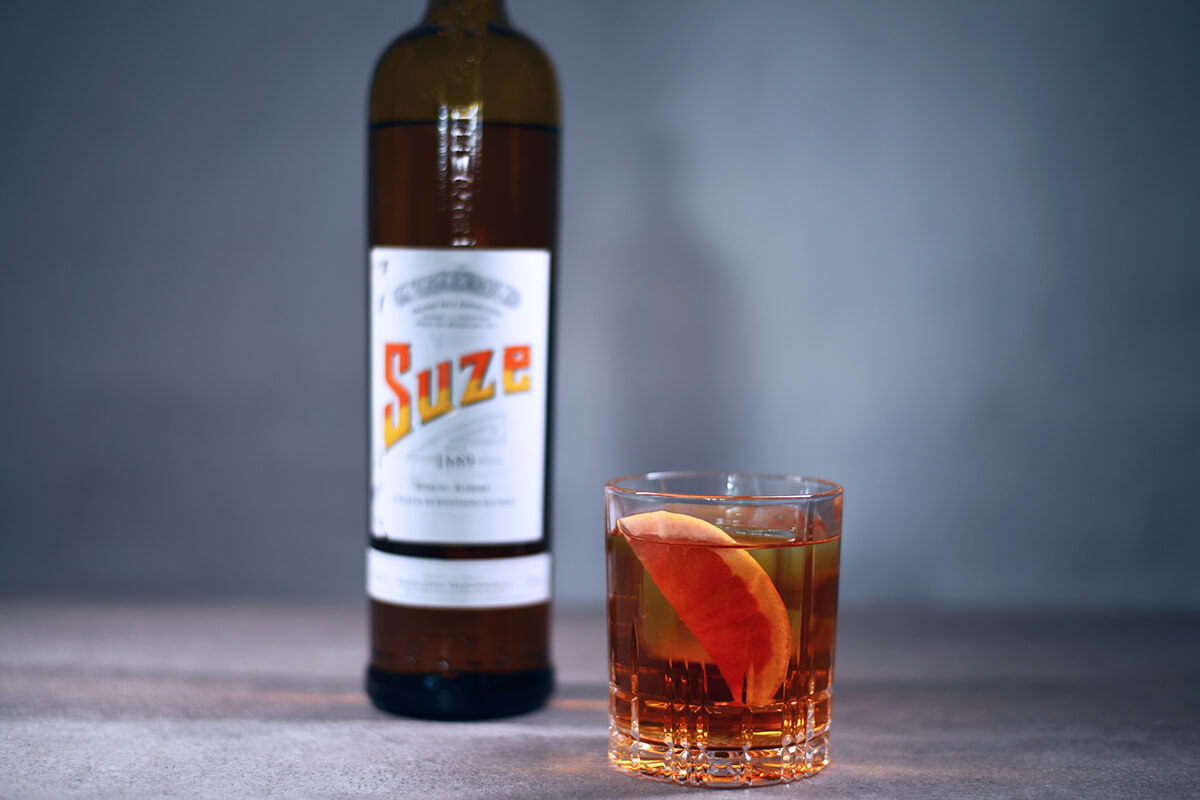 Skift Campari ud med Suze for mindre bitterhed Skift Campari ud med Suze for mindre bitterhed